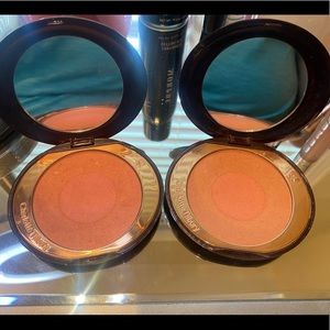 Lot of 2 Charlotte Tilbury Cheek to Chic Blushers Blushes Love Glow & Ecstasy